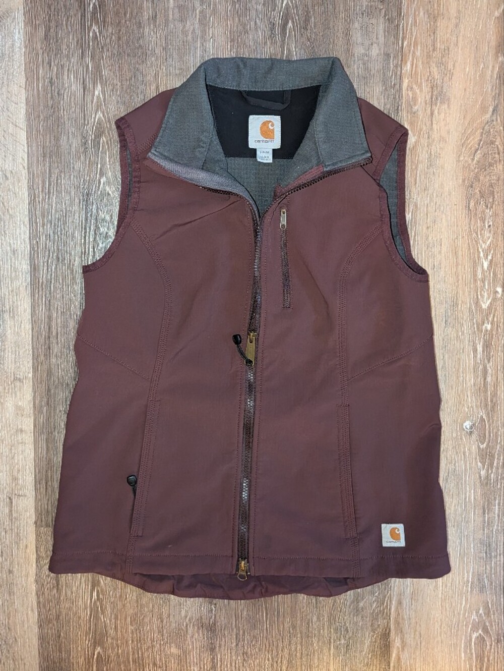 Carhartt Women's Maroon Softshell Vest